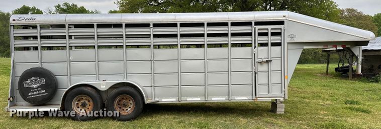 image for item NR9765 2012 Delta  livestock trailer