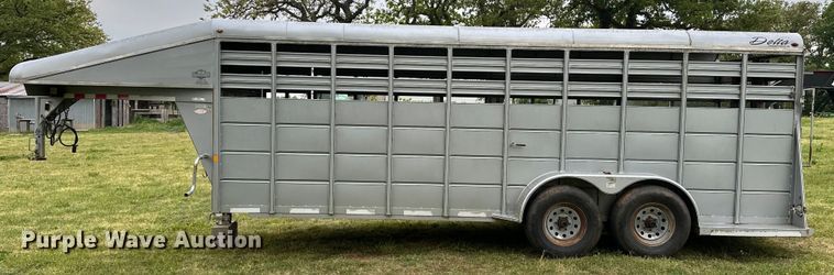 image for item NR9765 2012 Delta  livestock trailer