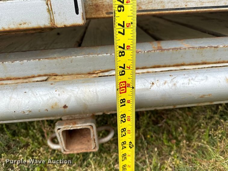 image for item NR9765 2012 Delta  livestock trailer