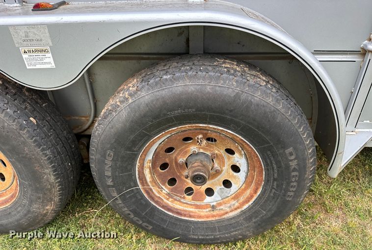 image for item NR9765 2012 Delta  livestock trailer