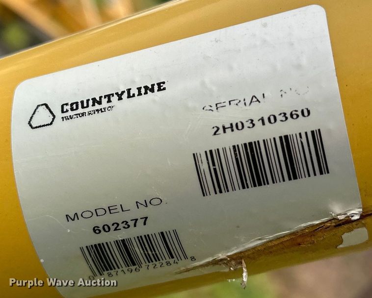 image for item NR9770 Countyline 602377 post hole auger 