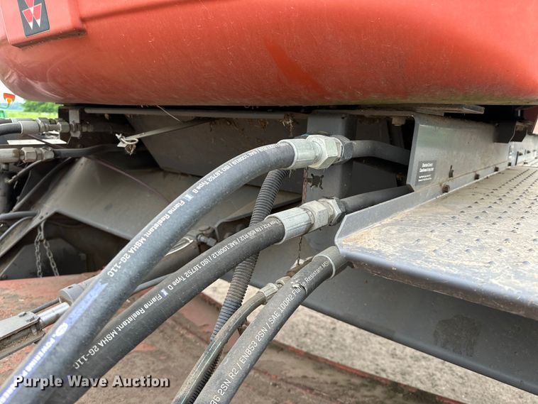 image for item NR9772 2009 Massey Ferguson  9635 swather / windrower