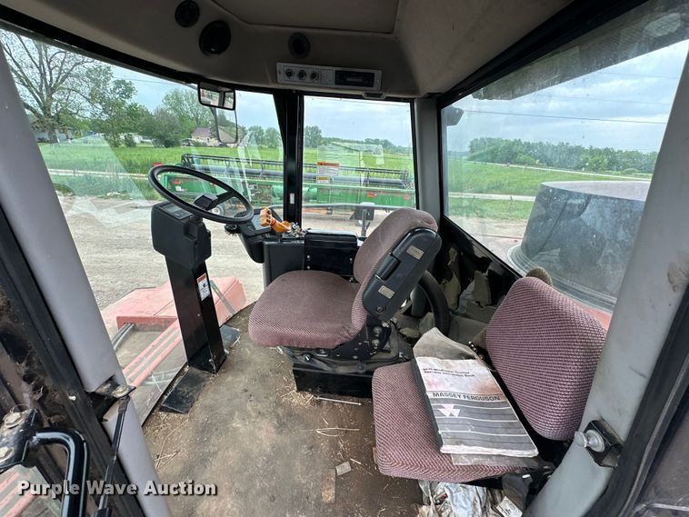 image for item NR9772 2009 Massey Ferguson  9635 swather / windrower