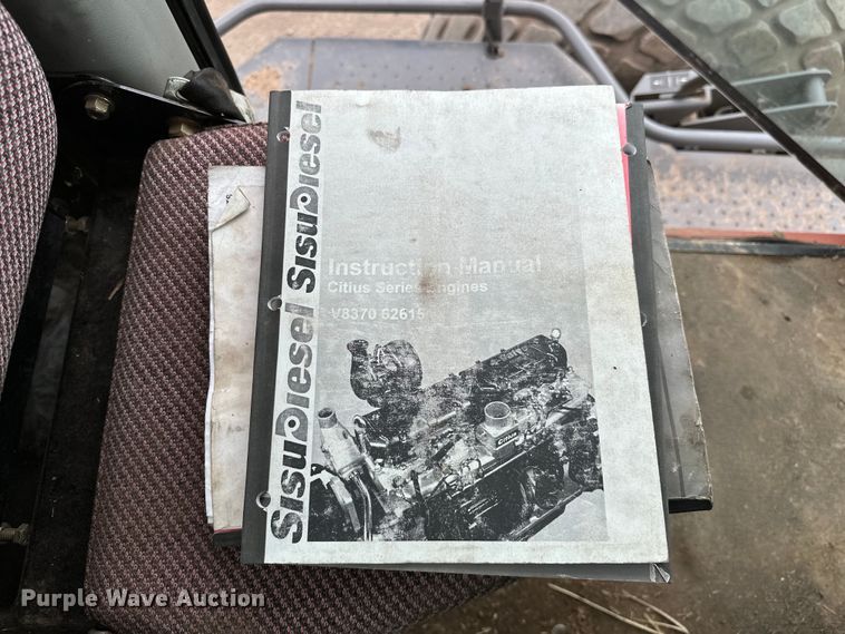 image for item NR9772 2009 Massey Ferguson  9635 swather / windrower