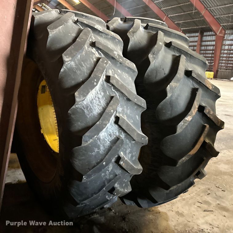 image for item NR9804 (4) Goodyear DT820 tires and wheels