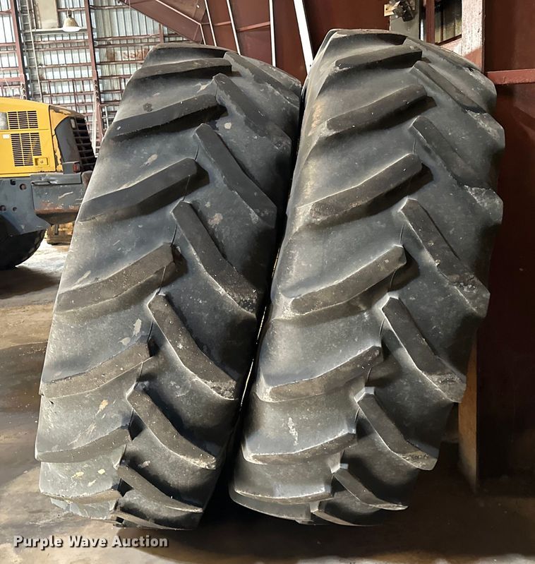 image for item NR9804 (4) Goodyear DT820 tires and wheels