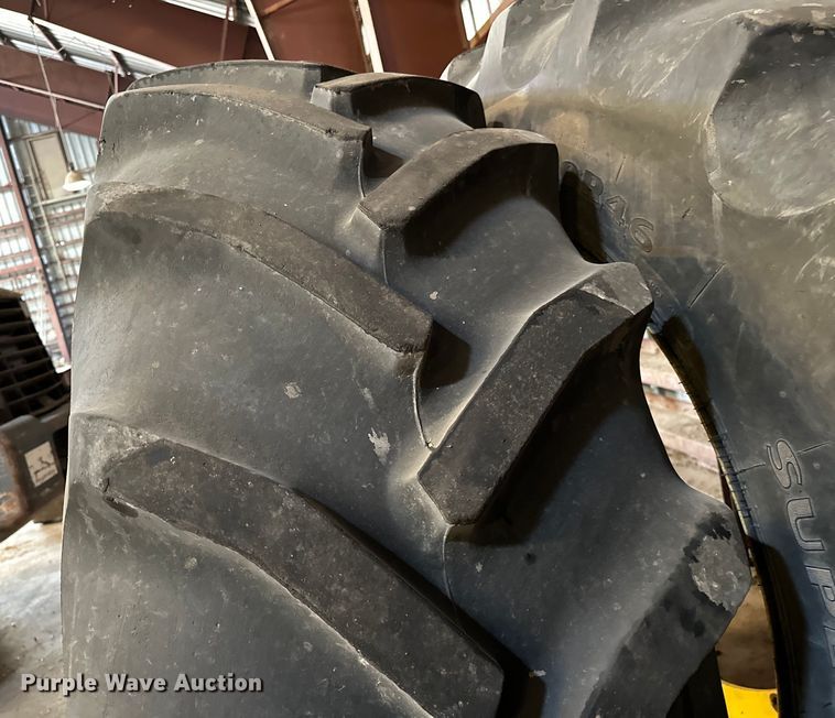 image for item NR9804 (4) Goodyear DT820 tires and wheels