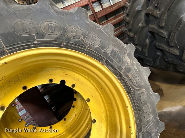 image for item NR9804 (4) Goodyear DT820 tires and wheels