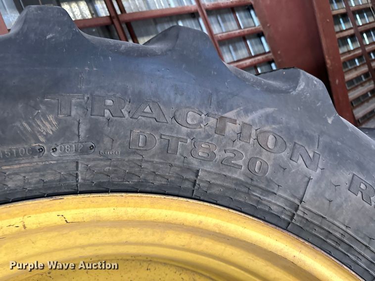 image for item NR9804 (4) Goodyear DT820 tires and wheels