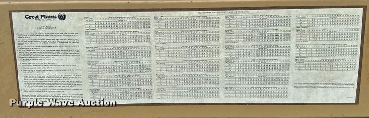 image for item NR9827 Great Plains Solid Stand EWD13 grain drill