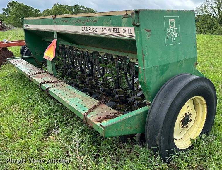 image for item NR9827 Great Plains Solid Stand EWD13 grain drill