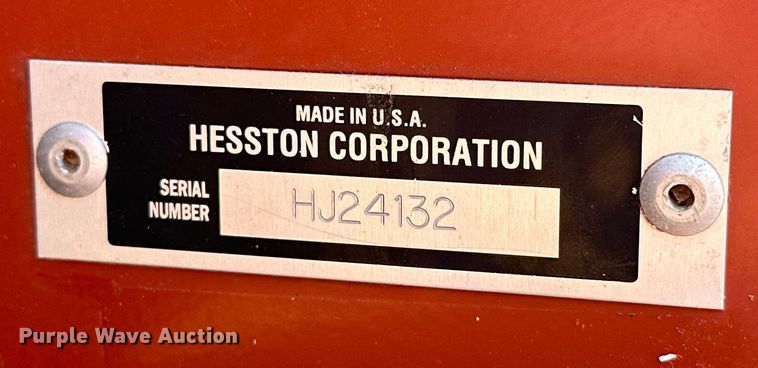 image for item NR9866 Hesston 846A round baler