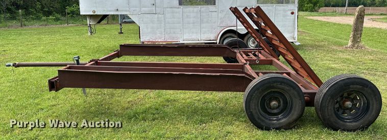 image for item NR9867 Shop built windrower trailer 