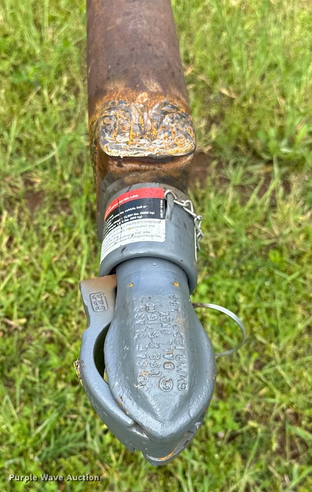 image for item NR9867 Shop built windrower trailer 
