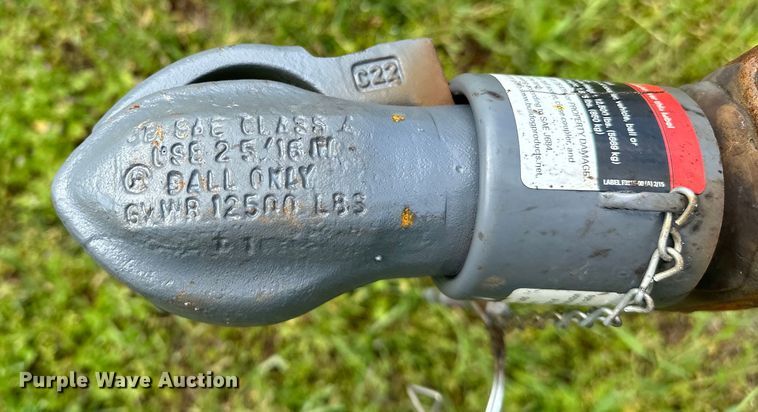 image for item NR9867 Shop built windrower trailer 