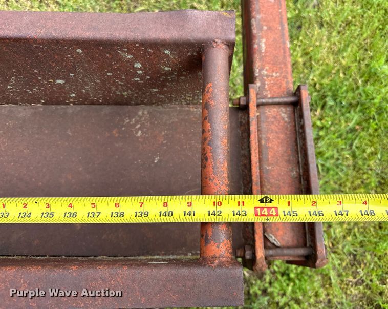 image for item NR9867 Shop built windrower trailer 