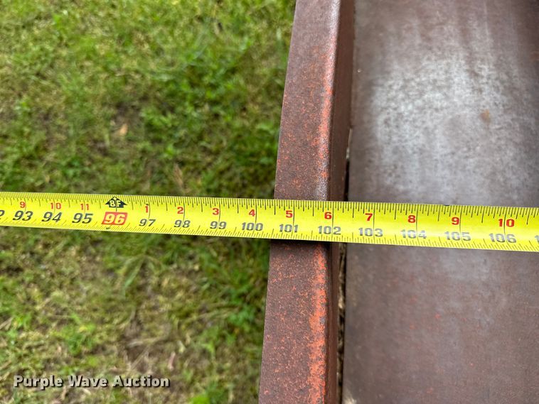 image for item NR9867 Shop built windrower trailer 