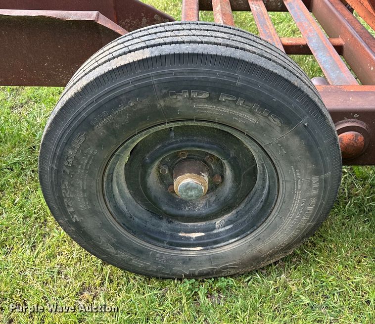 image for item NR9867 Shop built windrower trailer 