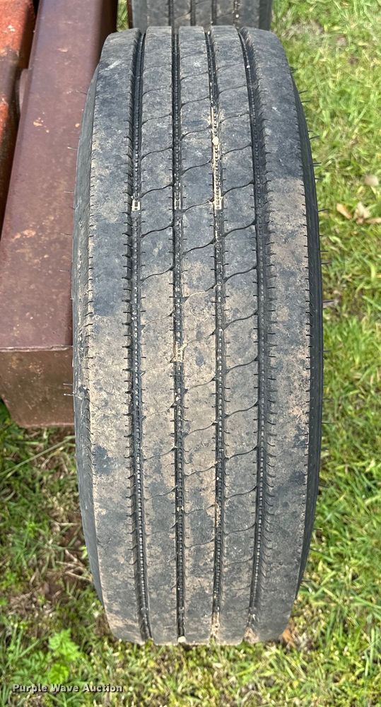 image for item NR9867 Shop built windrower trailer 