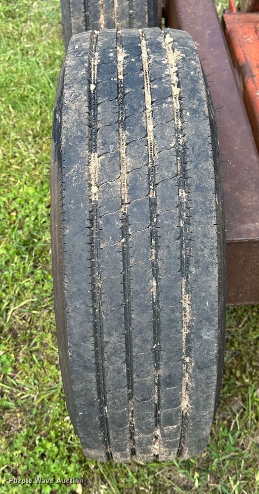 image for item NR9867 Shop built windrower trailer 