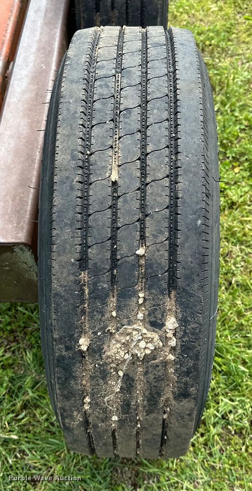 image for item NR9867 Shop built windrower trailer 