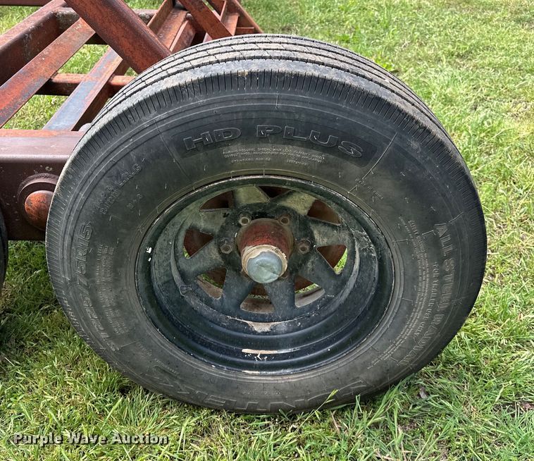 image for item NR9867 Shop built windrower trailer 