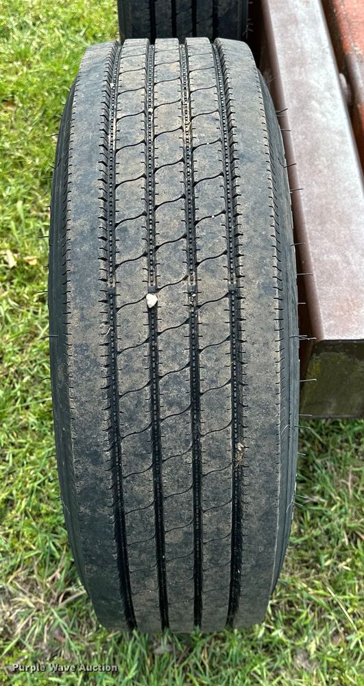 image for item NR9867 Shop built windrower trailer 