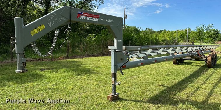 image for item NR9869 Freedom 42G hay bale trailer