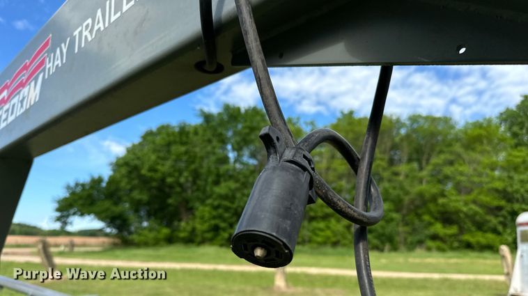 image for item NR9869 Freedom 42G hay bale trailer