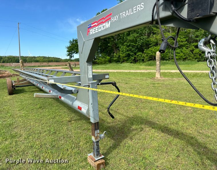 image for item NR9869 Freedom 42G hay bale trailer