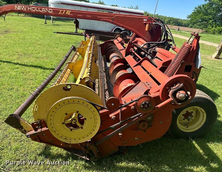 image for item NR9870 New Holland  116 swather / windrower
