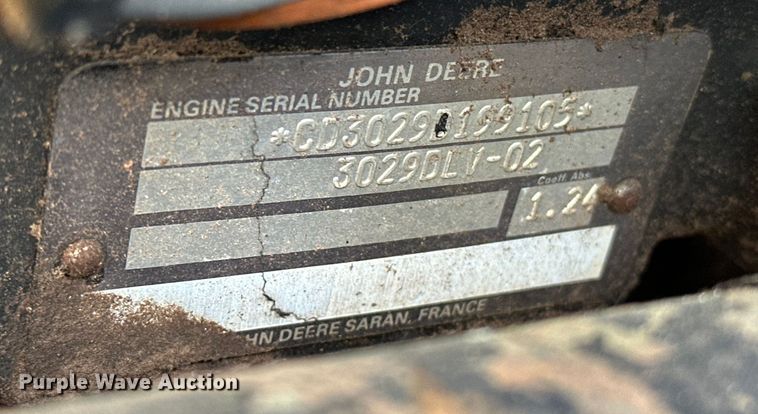 image for item NR9875 1995 John Deere 5300 tractor