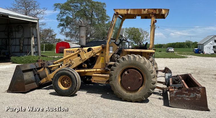 image for item NT9171 Ford 555B landscape tractor