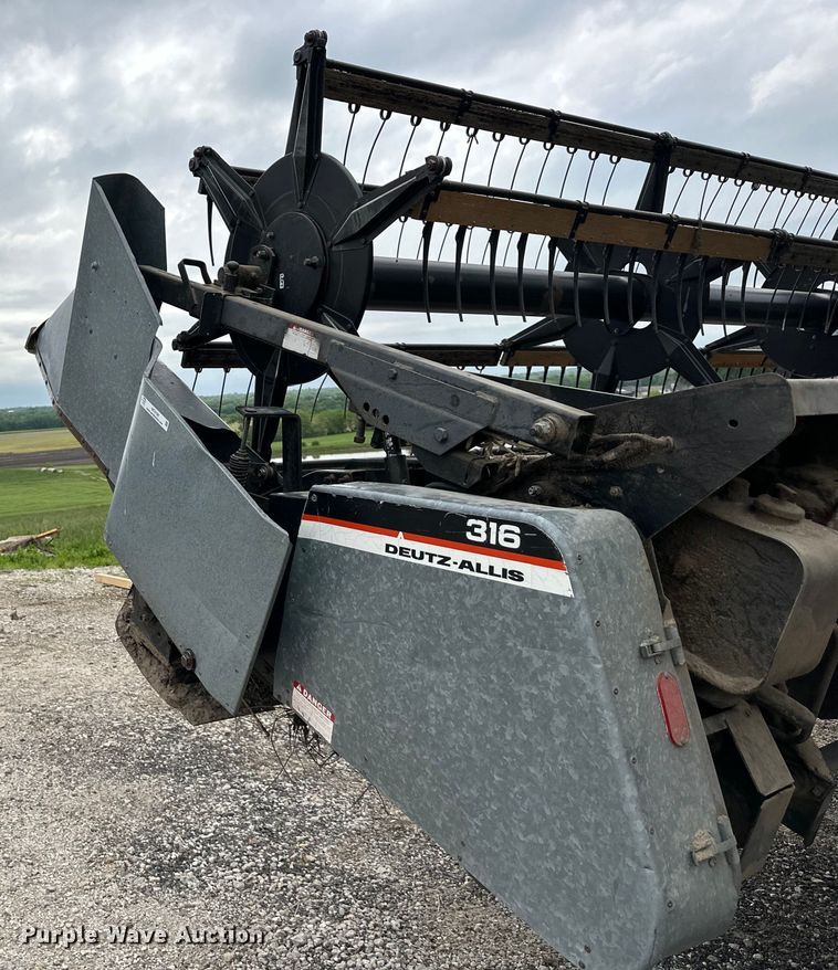 image for item NT9198 Deutz-Allis 316 rigid head