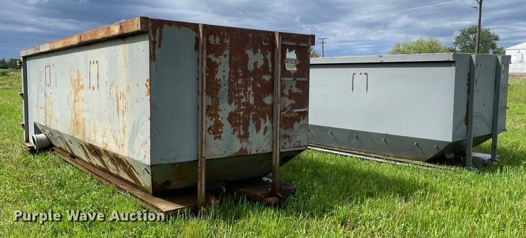 image for item OG9928 (2) roll-off containers 