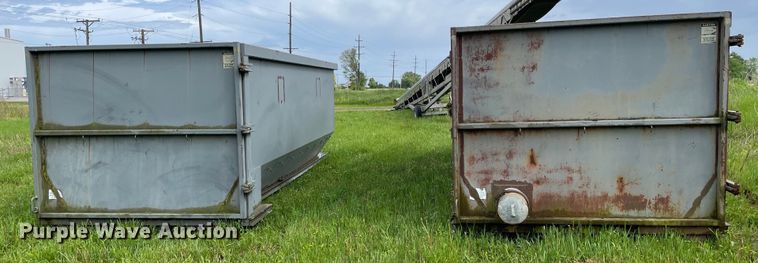 image for item OG9928 (2) roll-off containers 