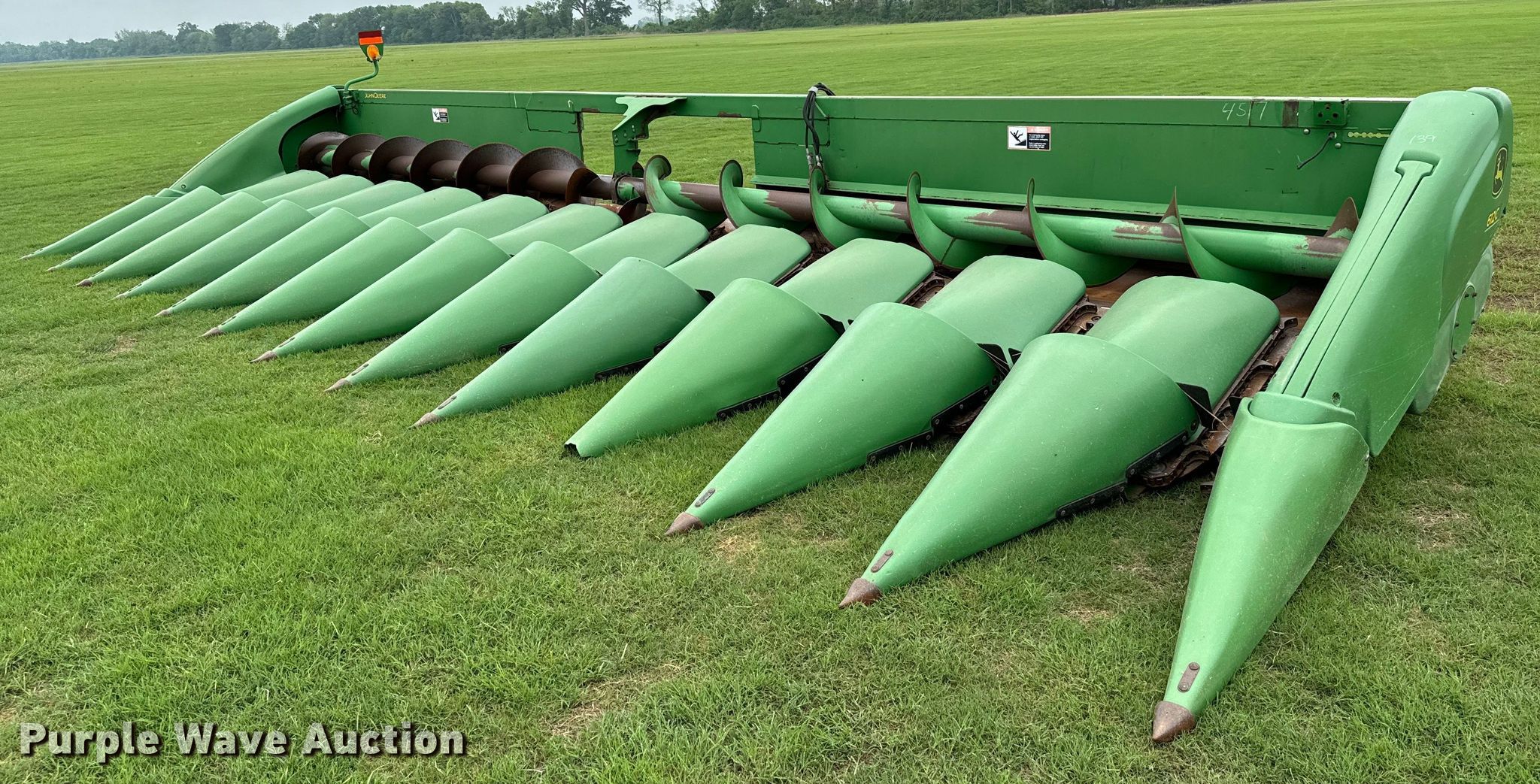 2009 John Deere 612C corn head in Bennington, OK Item EJ0531 for sale