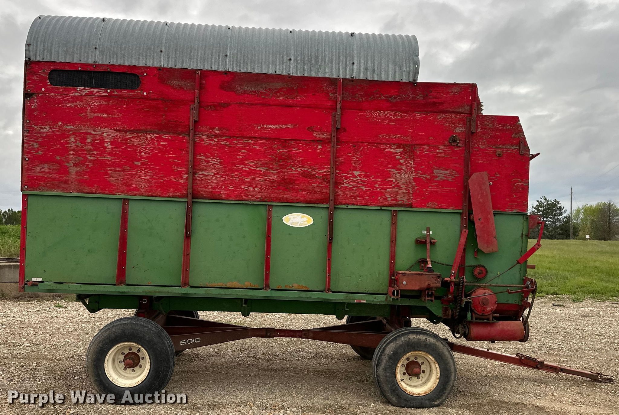 Balzer silage wagon in McLouth, KS Item NT9159 for sale Purple Wave