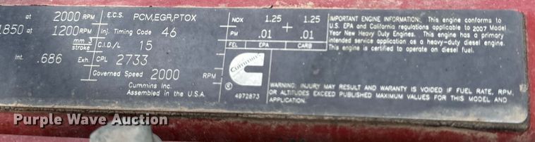 image for item DG4403 2008 Peterbilt  389 semi truck