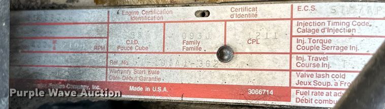 image for item DG4404 1990 Peterbilt 378 semi truck