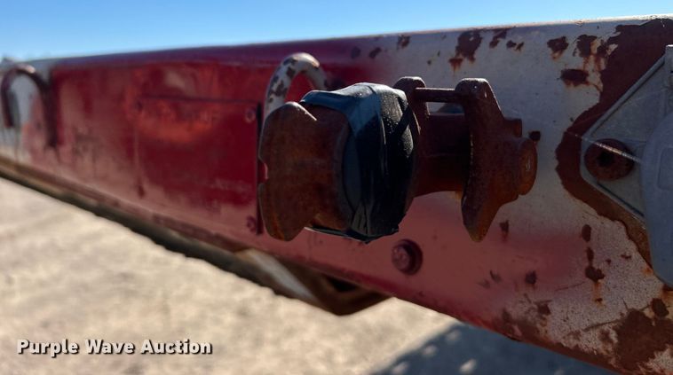 image for item DO1130 1990 Fruehauf  flatbed trailer