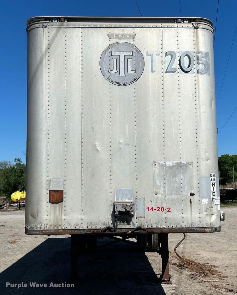 image for item DO1134 1970 American Trailers, Inc. dry van trailer