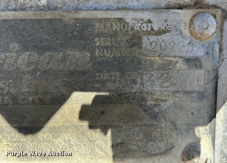 image for item DO1134 1970 American Trailers, Inc. dry van trailer