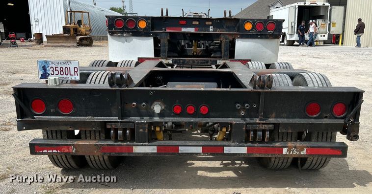 image for item DO1153 1989 Landoll Corp. lowboy equipment trailer