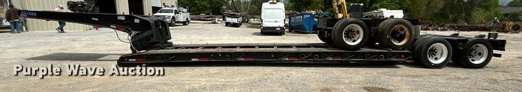 image for item DO1153 1989 Landoll Corp. lowboy equipment trailer