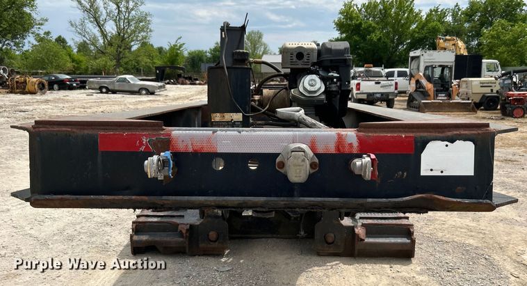 image for item DO1153 1989 Landoll Corp. lowboy equipment trailer