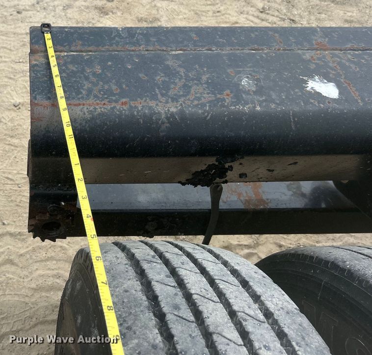 image for item DO1153 1989 Landoll Corp. lowboy equipment trailer