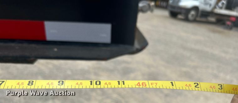 image for item DO1153 1989 Landoll Corp. lowboy equipment trailer