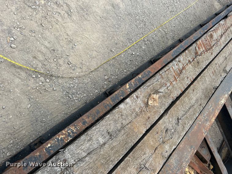 image for item DO1153 1989 Landoll Corp. lowboy equipment trailer