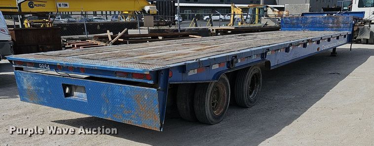 image for item DP0855 1999 Trail King TK70SA-462 drop deck trailer